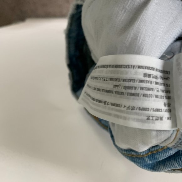 Abercrombie & Fitch Light Blue Straight Leg Jeans - Picture 8 of 10